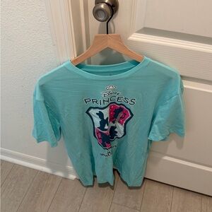 Disney Princess Light Blue Short Sleeve Tee